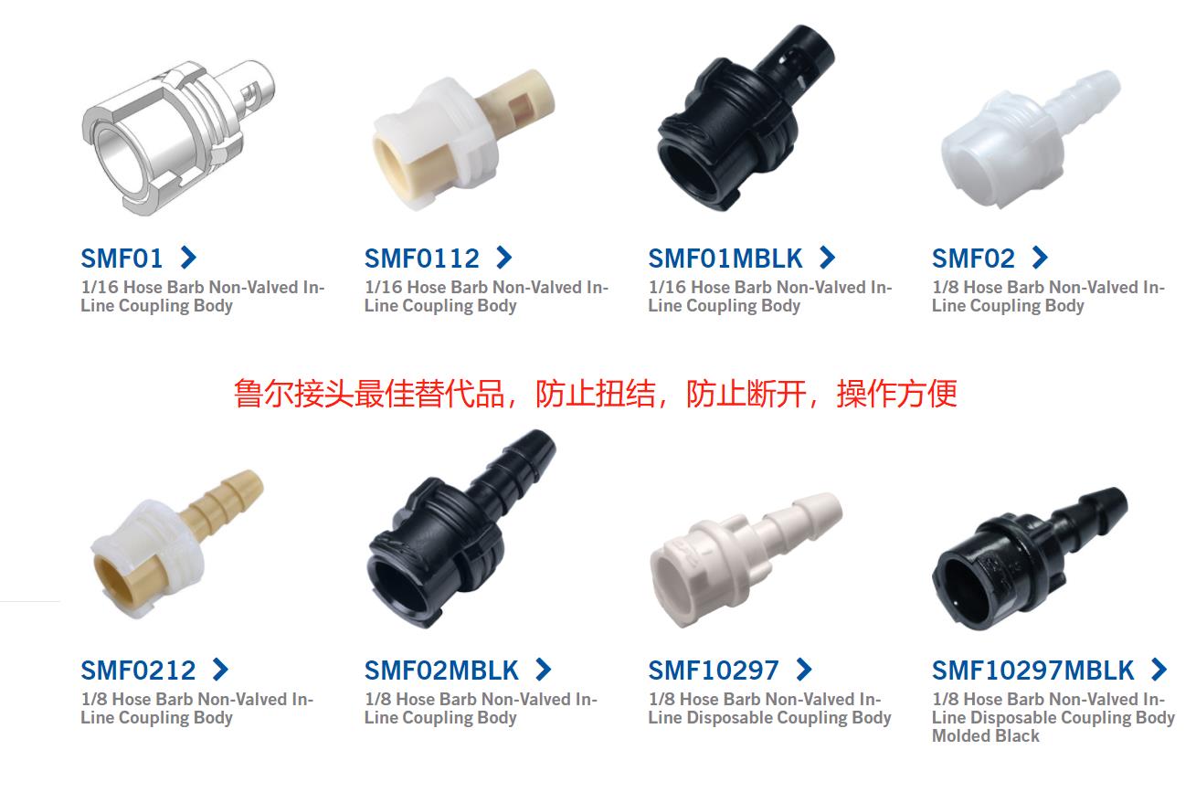 CPC接头中的优越与普通鲁尔接头系列-SMC
